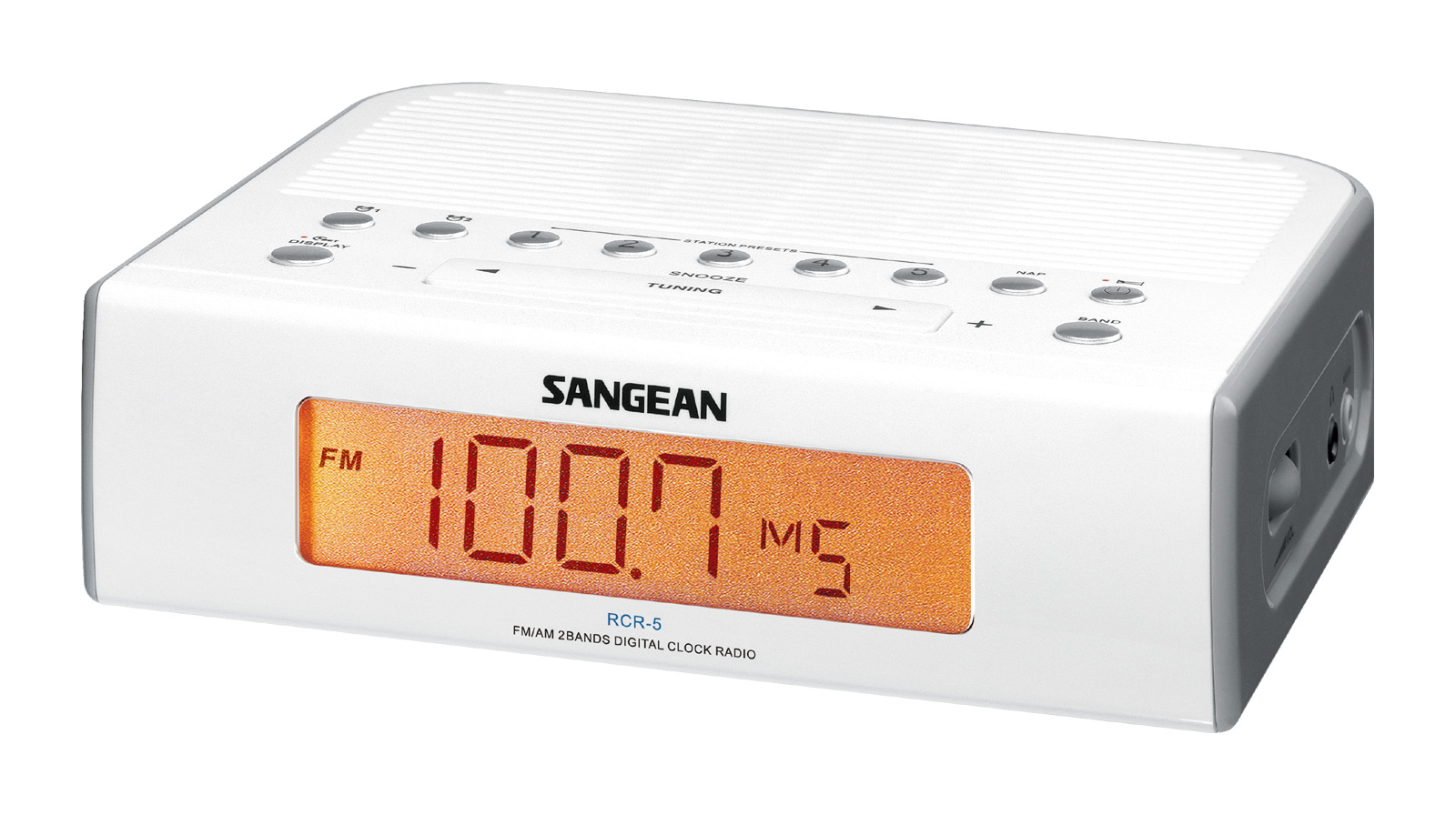 Radio réveil AM / FM Syntonisation numérique RCR-5 - RCR-5 - Sangean