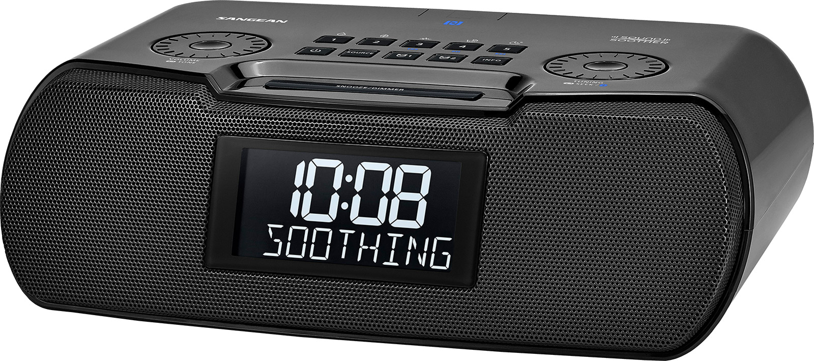 Radio réveil AM / FM - Stéréo RBDS et Bluetooth RCR-30