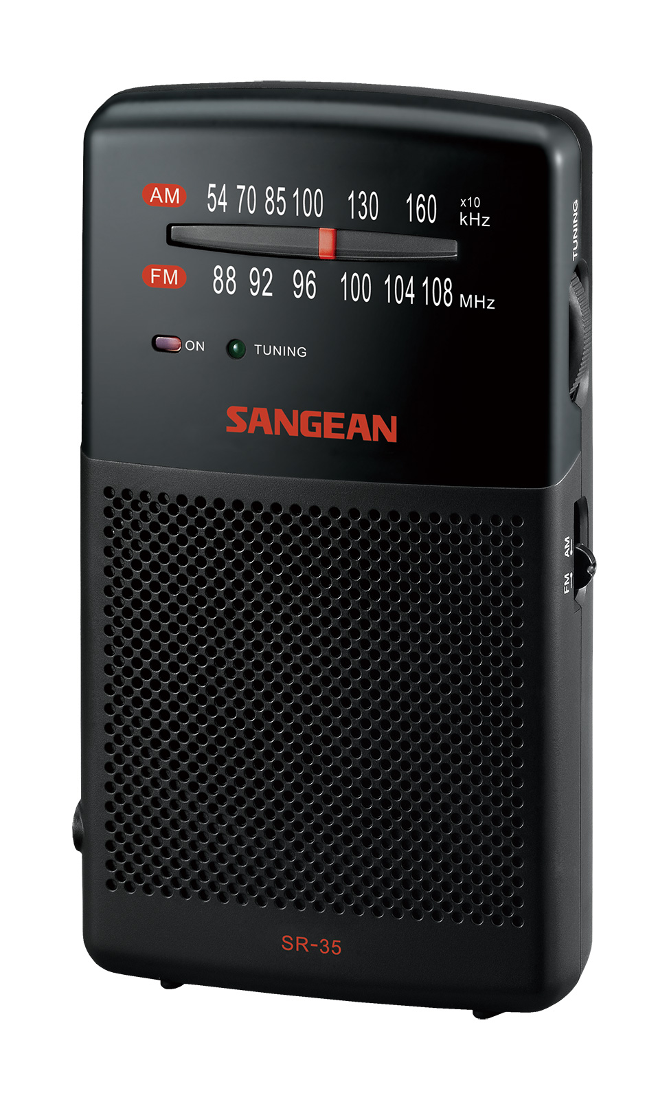 Radio de poche AM / FM avec haut-parleur intégré SR-35 
