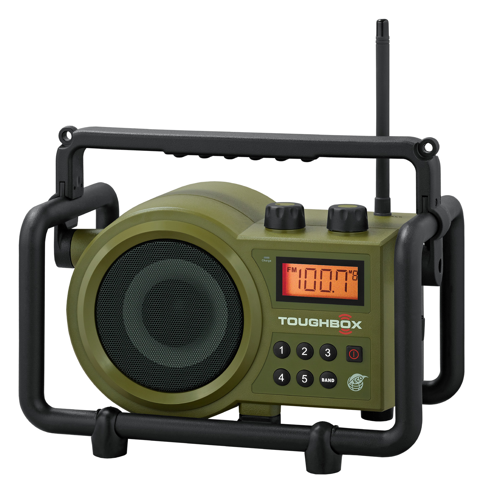 Radio ultra robuste AM / FM / AUX Rechargeable TB-100 Toughbox