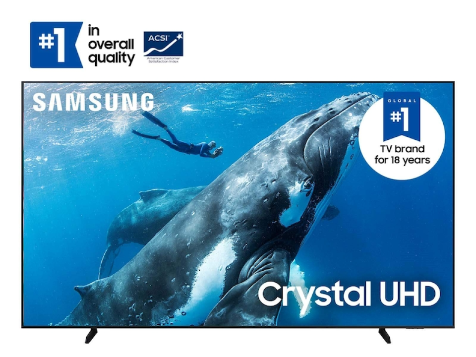 Téléviseur intelligent Crystal UHD 4K Samsung DU9000 (2024) - UN98DU9000FXZC - Samsung