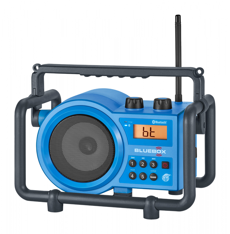 Radio ultra robuste AM / FM / AUX / Bluetooth Rechargeagle BB-100 BlueBox - BB100 BlueBox - Sangean
