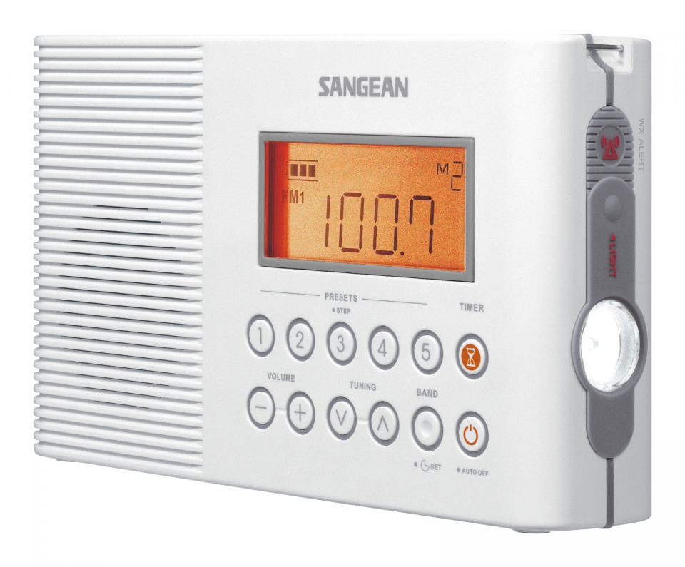 Radio Étanche AM / FM / Météo Alerte Portative H201 - H201 - Sangean