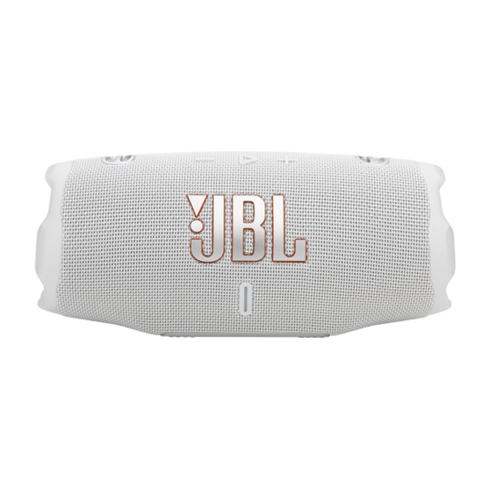 L'haut-parleur portatif Bluetooth JBL Charge 6 - JBLCHARGE6WHTAM - JBL