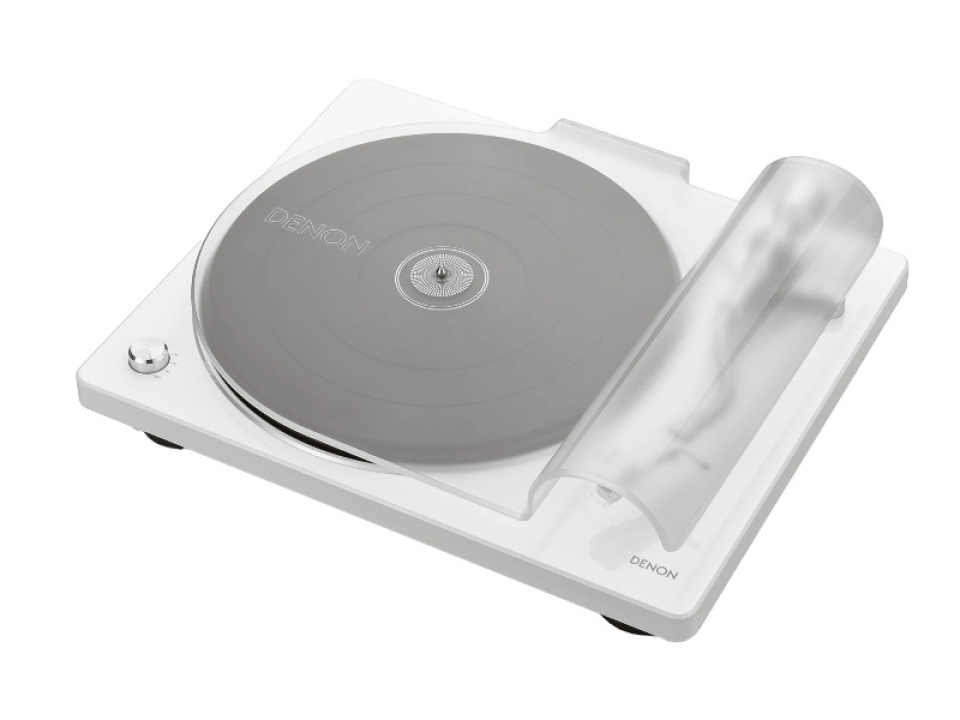Denon DP-400 Platine Hi-Fi avec servo régulateur automatique - DP400Blanc - Denon