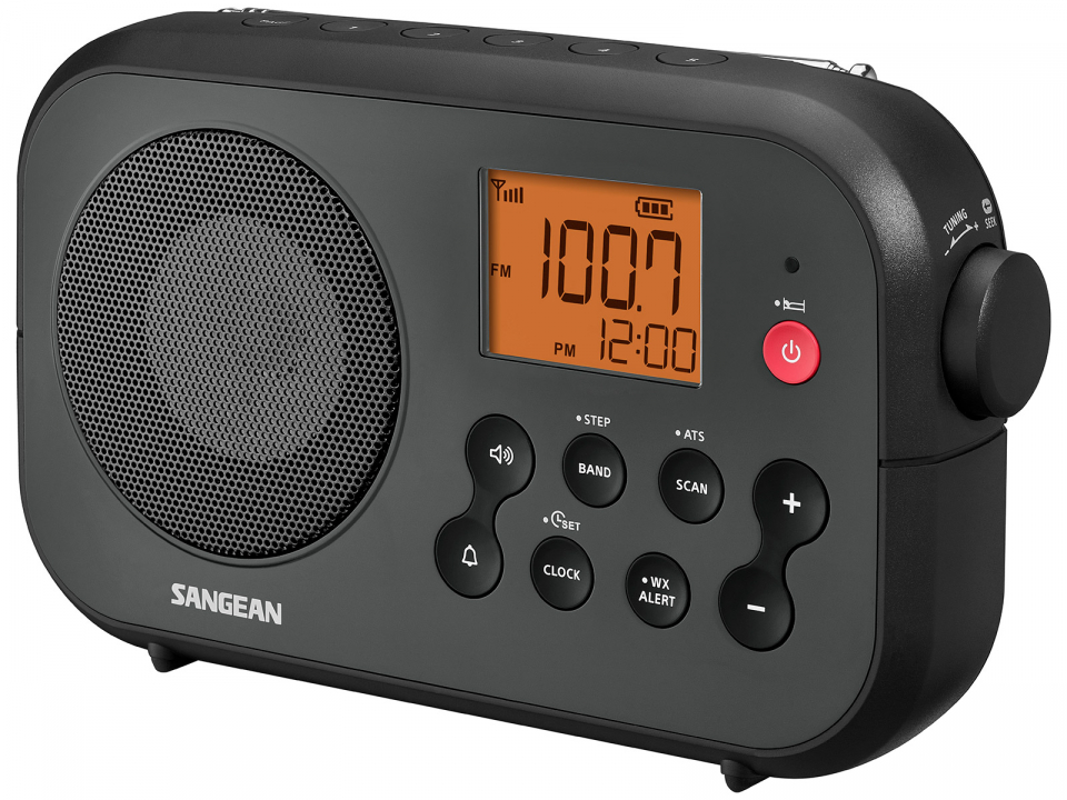 Radio portable AM / FM / Météo Alert PR-D12 - PRD12 - Sangean