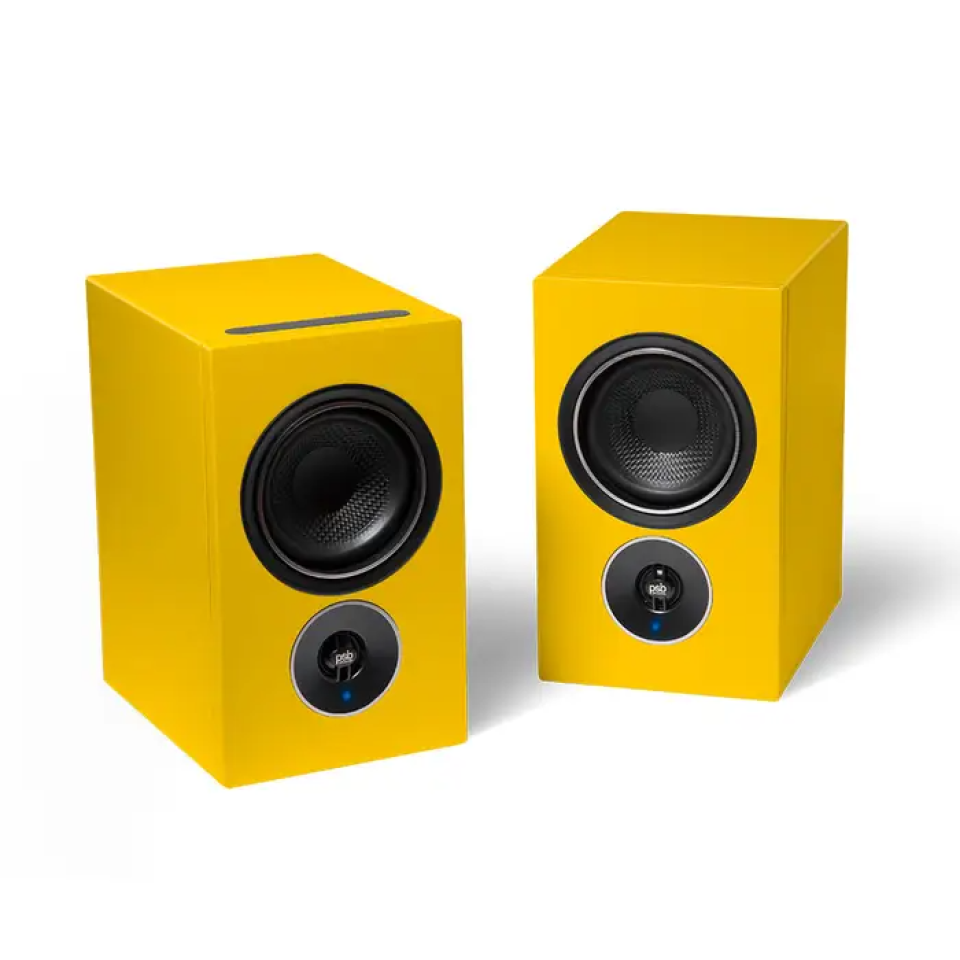 Alpha iQ - Haut-Parleur Sans-Fil BluOS (Paire) - AlphaiQJaune - PSB