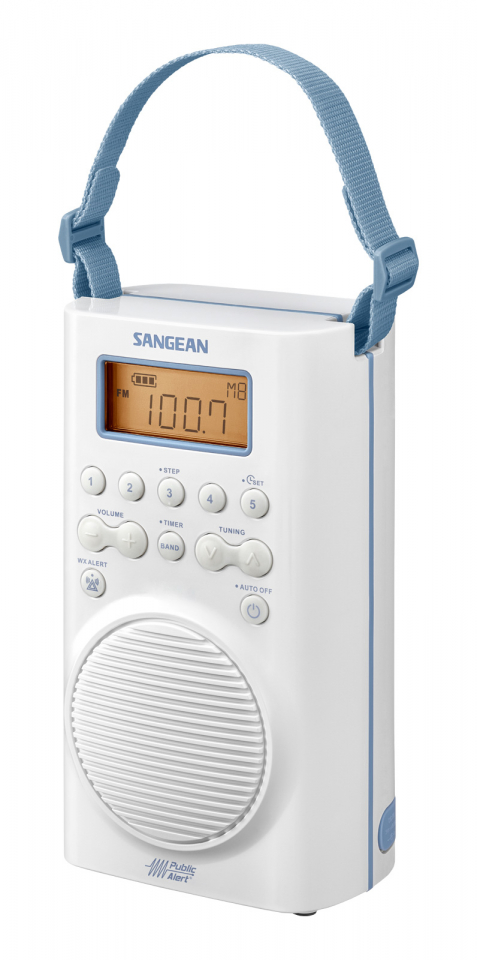 Radio Étanche AM / FM / Météo Alert portative H205 - H205 - Sangean